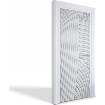 Samolepící dekorace Samolepka samolepící dekorace na dveře a nábytek Bílá textura 85x205 cm