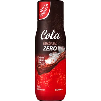 Limonáda G&G Sirup příchuť Cola Zero 500 ml