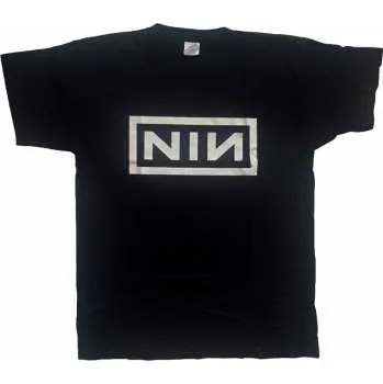Pánské tričko Merch Nine Inch Nails: Nine Inch Nails Unisex T-shirt: Classic Logo (xx-large) XXL