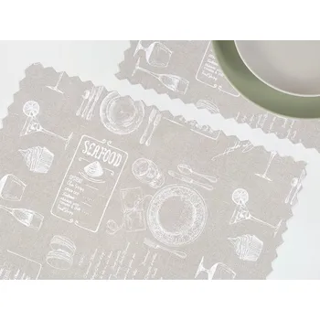 prostírání Dreamy Linens Prostírání teflonové, režné Vintage culinary Dreamy Linens