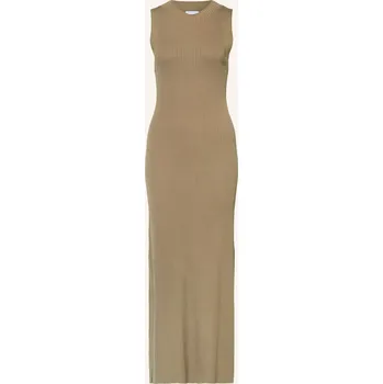 Dámské šaty Mrs & Hugs Dámské Pletené Šaty, khaki, 42