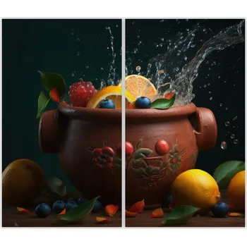 Kuchyňské prkénko Skleněná Ochranná Deska a Krájecí Prkénko | Indukce, Sporák ds-0223