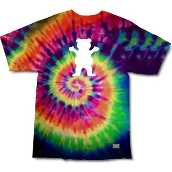 Pánské tričko GRIZZLY triko - Og Bear S/S Tdye (TDYE) velikost: M