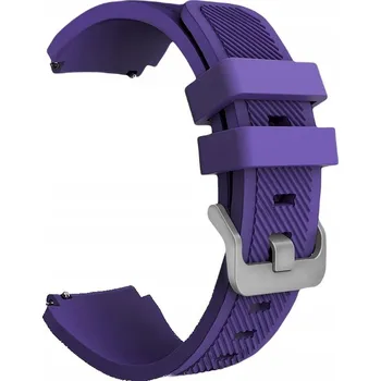 Řemínek na hodinky Řemínek e-smart24 pro Garmin 22mm fialový