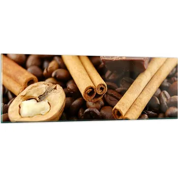 Obraz Obraz na skle do obýváku ložnice 90x30 gastronomie obrazy na zeď sklo