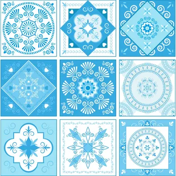 Fototapeta Samolepky na obklady, dlaždice, samolepicí mořský patchwork 20x20