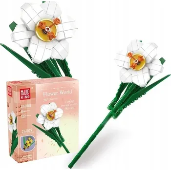 ostatní stavebnice Stavebnice Mould King 24008 Květina Narcis 122 dílů