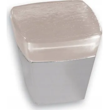 Nábytkové kování Nábytková úchytka SIRO SM8194I-24MT1SN1 chrom lesklý / průhledný