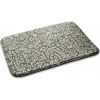 Obraz Dekorativní kobereček do ložnice s potiskem v loft stylu, etnický vzor