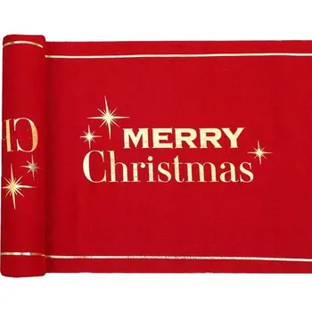 ubrus Vánoční běhoun na stůl, dekorace, délka 3 m