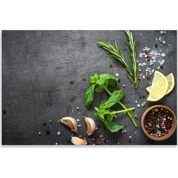 Kuchyňské prkénko Skleněná Ochranná Deska a Krájecí Prkénko | Indukce, Sporák ds-0067