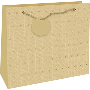 Dárková taška Dárková taška reliéfní velká Béžová