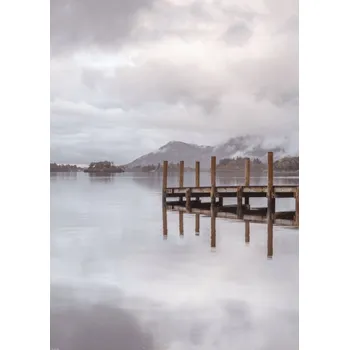 Obraz Plakát Molo u Derwentwater bez rámu 50 x 70 cm