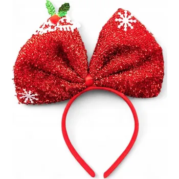 Čelenka Čelenka klasická ČELENKA VÁNOČNÍ červená univerzální