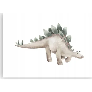 Obraz Plakát bez rámu do obývacího pokoje ložnice 70x50 dinosaurus moderní módní obraz