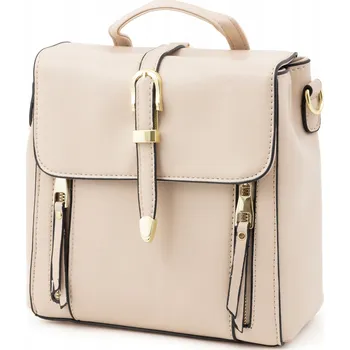 Kabelka Little Angel kabelka typu kufřík, eko kůže, béžová