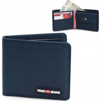 Pako Jeans textilní peněženka modrá - unisex