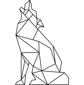 Obraz Dekorativní nálepka Drukant W-G003K_100 černá 100x64 cm