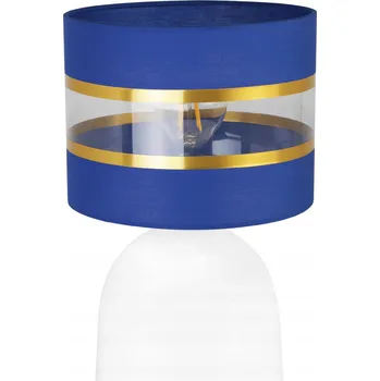 Stojací lampa STOJACÍ LAMPA NOČNÍ S ELEGANTNÍM ZLATÝM STÍNIDLEM 20 CM