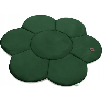 Hrací deka Vzdělávací podložka na hraní Sedmikráska tmavě zelená