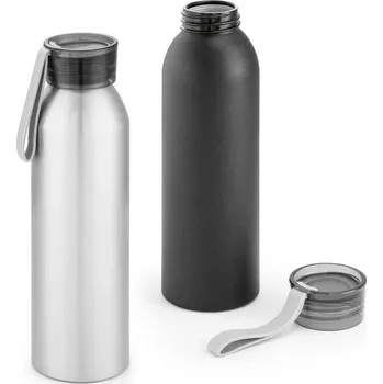 Láhev RIO. Recyklovaného hliníkovým (100% rAL) láhev s PP uzávěrem 660 ml - Bílá, 660 ml