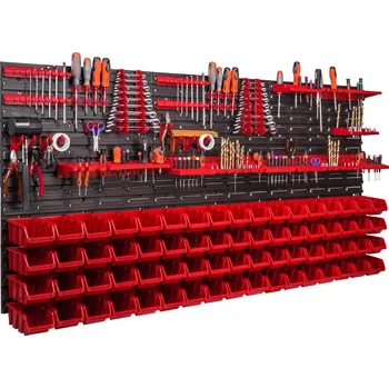 Obraz Dílenská nástěnná tabule na nářadí 1728 x 780 mm, stěna do garáže