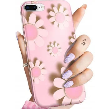 Pouzdro na mobilní telefon Zadní Kryt Hello Case pro Apple iPhone 7 Plus, iPhone 8 Plus, růžový