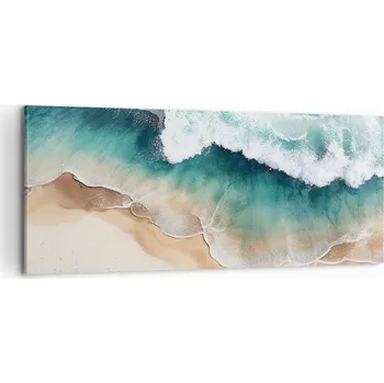 Obraz Foto obraz na plátně 100x40 břeh moře obývací pokoj ložnice na zeď velký