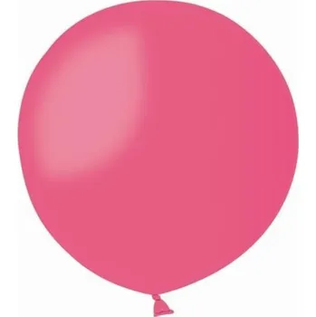 Balónek Latexový balónek koule tmavě růžový 60 cm 1 Ks