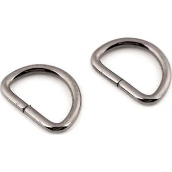 Polokroužek šíře 20 mm Varianta: 2 nikl černý, Balení: 100 ks