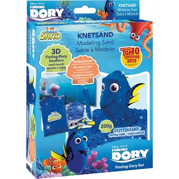 kinetický písek Hledá se Dory? – LESKLÝ KINETICKÝ PÍSEK