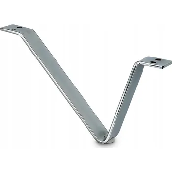 Stolová podnož NOHA NOHY NÁBYTKOVÁ NÁBYTKOVÉ CHROMOVÁ VÝŠKA 12 CM