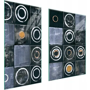 Kuchyňské prkénko Krájecí deska TMK ArtDeko sklo 2 ks