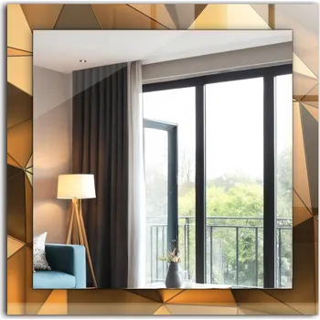 Zrcadlo Zrcadlo Coloray nástěnné čtverec 600 x 600 mm