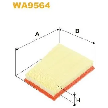 Auto-moto Vzduchový filtr WIX FILTERS WA9564