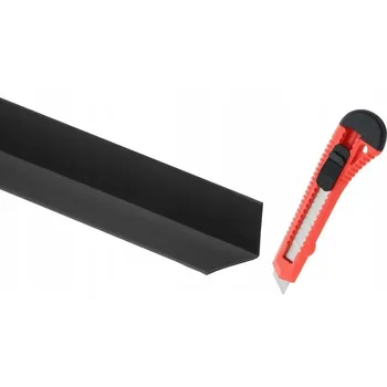 soklová lišta Lišta Cezar PVC 24 x 28, délka 1500 cm, černá