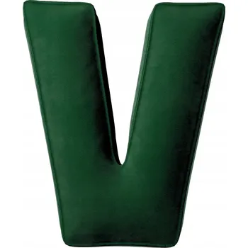 Polštář Yellow Tipi Polštář písmeno V