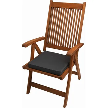 Podsedák Podsedák na židli 40x40x4 cm, 2 kusy, antracit