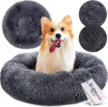 Pelíšek pro psa Puki diář kočka pelíšek pro psa bílý 60 cm x 60 cm