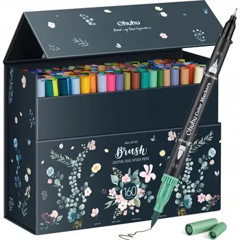 Fixy Ohuhu pro omalovánky, 138 barev B2954