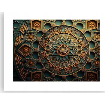 Obraz Obraz plakát do obýváku ložnice 40x30 mozaika foto na zeď bez rámu