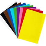 Madrid Papel Import S.L. filc 1 mm 20 x 30 cm 10 ks barevný mix
