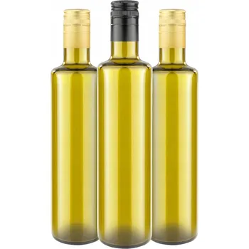 Láhev 10x Butelka DORICA 500ml na oliwę sok + ŠROUBOVACÍ VÍČKO
