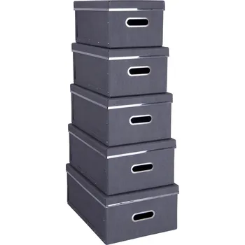 Úložný box PRÉMIOVÁ SADA 5 ÚLOŽNÝCH BOXŮ ORGANIZÉR SE