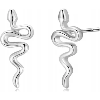 Náušnice Fraise stříbrné náušnice S925 had zmije