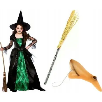 Karnevalový kostým Kostým ČARODĚJNICE SET vel. 110-116