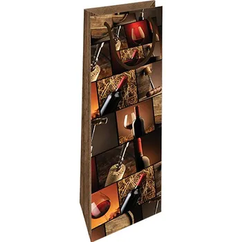 Dárková taška Dárková taška na lahev Červená vína