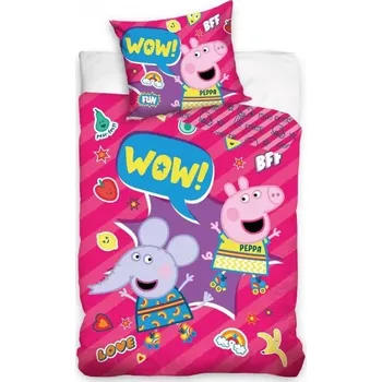 Povlečení Sada povlečení Carbotex 140 x 200 cm růžová