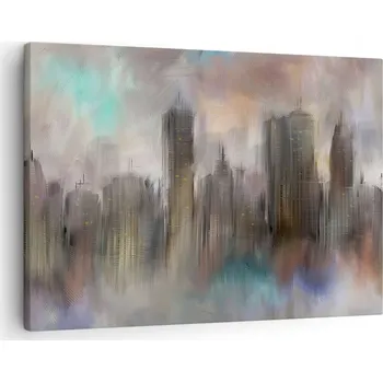 Obraz Obraz na plátně do obýváku, ložnice 70x50 město foto obrazy na zeď