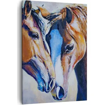 Obraz Obraz na plátně do obýváku ložnice 50x70 abstrakce obrazy na zeď